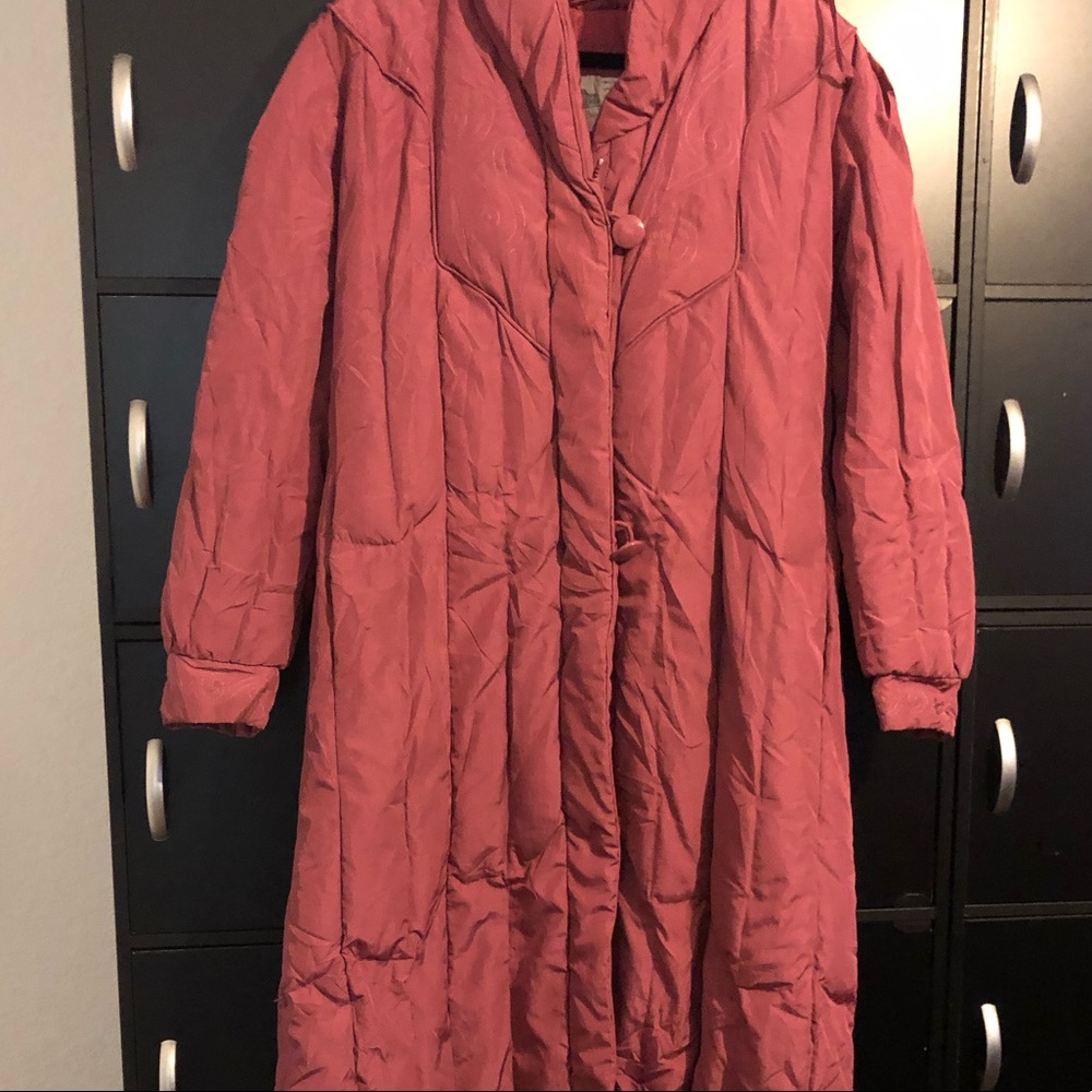 â¨VINTAGE⨠Windsor Bay Puffer Trench Coat! - Picture 2 of 7